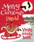 Merry Christmas David - Xmas Activity Book