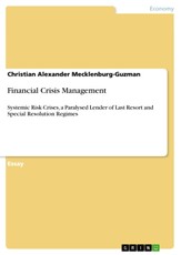 Financial Crisis Management