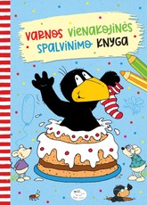 Varnos Vienakojinės spalvinimo knyga