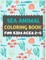 Sea Animal Coloring Book For Kids ages 2-5