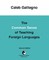 The Common Sense of Teaching Foreign Languages