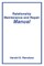 Relationship Maintenance and Repair Manual