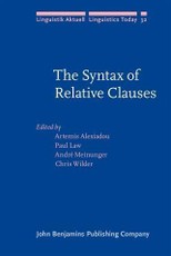 Syntax of Relative Clauses