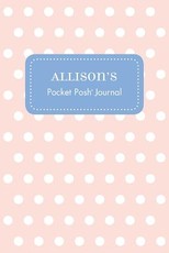 Allison's Pocket Posh Journal, Polka Dot
