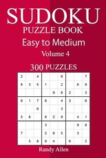 300 Easy to Medium Sudoku Puzzle Book