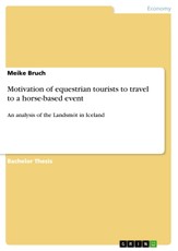 Motivation of equestrian tourists to travel to a horse-based event