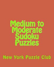 Medium to Moderate Sudoku Puzzles