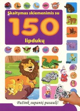 Skaitymas skiemenimis su 150 lipdukų. Pažink supantį pasaulį!