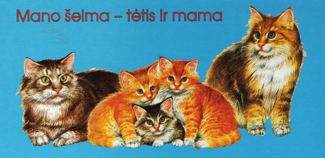 Mano šeima - tėtis ir mama