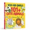 Bold and Simple 101+ Cute Animals Coloring Book
