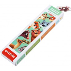 Dėlionė vaikams „Kalnų gyvūnai“ 16 detalių