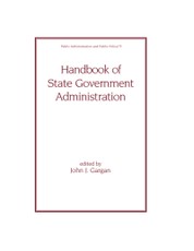 Handbook of State Government Administration