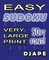 Easy Sudoku Very Large Print