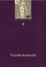 Dailės istorijos studijos 6. Vaizdo kontrolė
