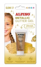 Gelis grimui 14ml ALPINO Glitter gold bls