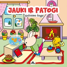 Jauki ir patogi spalvinimo knyga