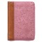KJV Holy Bible, Mini Pocket Size, Faux Leather Red Letter Edition - Ribbon Marker, King James Version, Pink/Tan, Zipper Closure