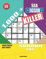 1,000 + Sea jigsaw killer sudoku 8x8