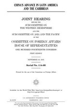 China's advance in Latin America and the Caribbean