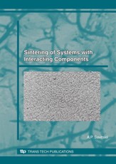 Sintering of Systems with Interacting Components