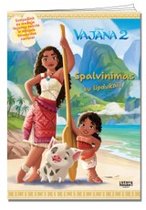 Vajana 2. Spalvinimas su lipdukais Vajana 2. Spalvinimas su lipdukais