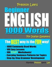 Preston Lee's Beginner English 1000 Words For Italian Speakers