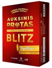 Stalo žaidimas AUKSINIS PROTAS. BLITZ: papildinys