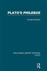 Plato's Philebus (RLE: Plato)