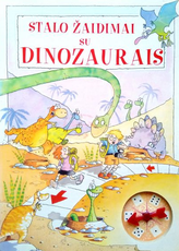 Stalo žaidimai su dinozaurais