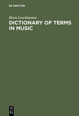Dictionary of Terms in Music / WÃ¶rterbuch Musik