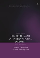 The Settlement of International Disputes