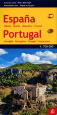 Ispanija, Portugalija. Kelių žemėlapis M 1: 700 000 Ispanija, Portugalija. Kelių žemėlapis M 1: 700 000