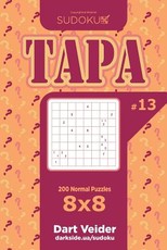 Sudoku Tapa - 200 Normal Puzzles 8x8 (Volume 13)