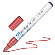 Žymeklis Paint-lt 011 2mm metal.raudonas