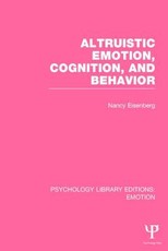 Altruistic Emotion, Cognition, and Behavior (Ple: Emotion)