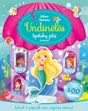 Mano žaviosios undinėlės lipdukų pilis: sukurk ir papuošk savo svajonių namus