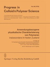 Anwendungsbezogene Physikalische Charakterisierung Von Polymeren