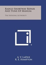 Radco Shortway Repair And Tune-Up Manual
