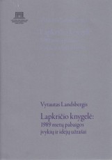 Lapkričio knygelė: 1989 metų pabaigos įvykių ir idėjų užrašai (knyga su defektais)