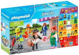 PLAYMOBIL — Mano figūrėlės: Miesto gyvenimas