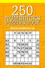 250 Numbricks Puzzle Book