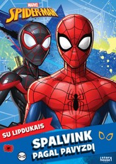 Žmogus-voras. Spalvink pagal pavyzdį