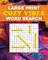 Large Print Cozy Vibes Word Search