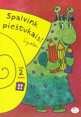 Spalvink pieštukais!