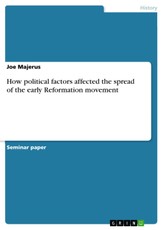 Majerus, J: How political factors affected the spread of the