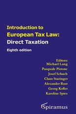 Introduction to European Tax Law: Direct Taxation