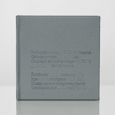 Užrašinė Eko odos viršeliu SIDABRINĖ