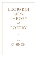 Leopardi and the Theory of Poetry
