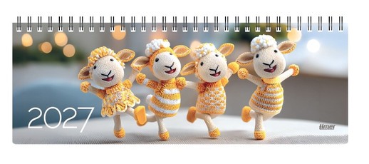 Kalendorius stalinis MEMO CARD dancing qoeens