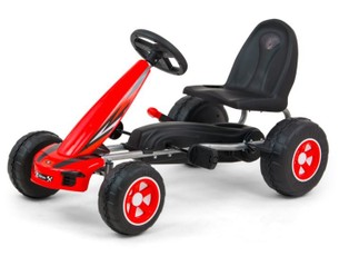 Milly Mally vaikų gokartas Viper, raudonas